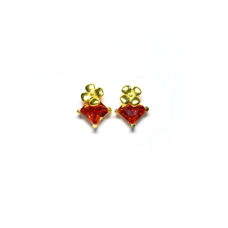 Golden Blossom Radiance Studs